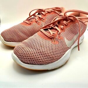 Nike Women's‎ Flex Training 7 Trainer Sports Shoes Rust Pink Size 7
